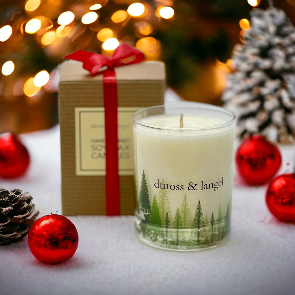 Woodland Forest Candle - Frosted Juniper