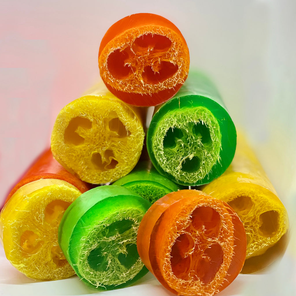 loofah fruit - bar soap