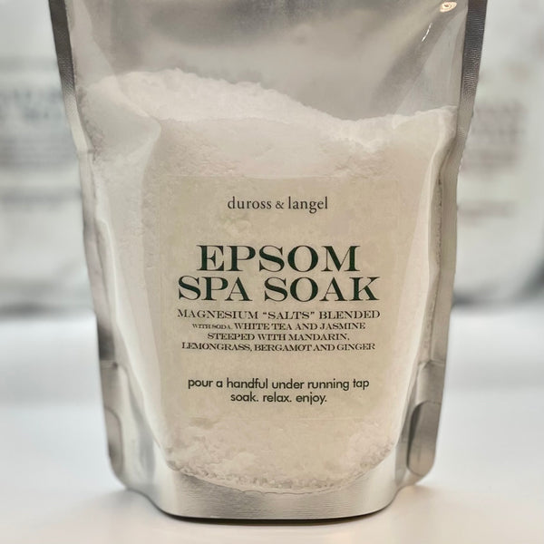 fizzy spa soak with epsom salts