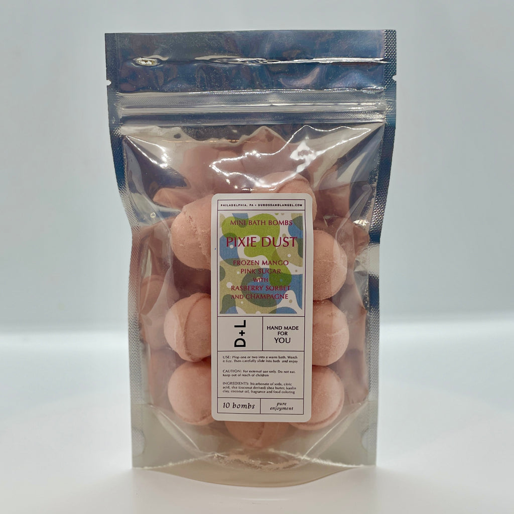mini bath bomb 10 pack - pixie dust