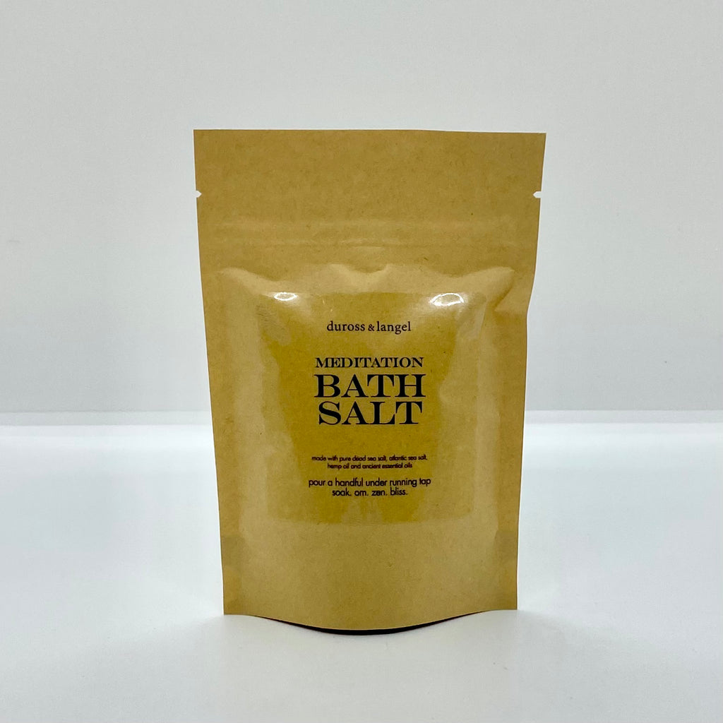 meditation bath salts