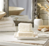 white gardenia soap bar