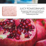 juicy pomegranate soap bar