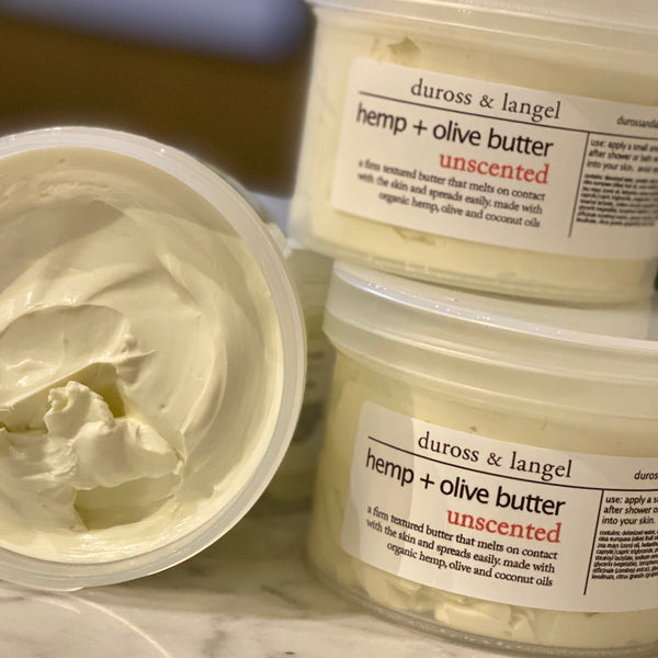 hemp and olive butter moisturizer - unscented