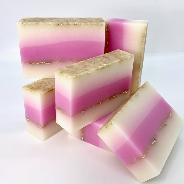 cherry almond bark - bar soap