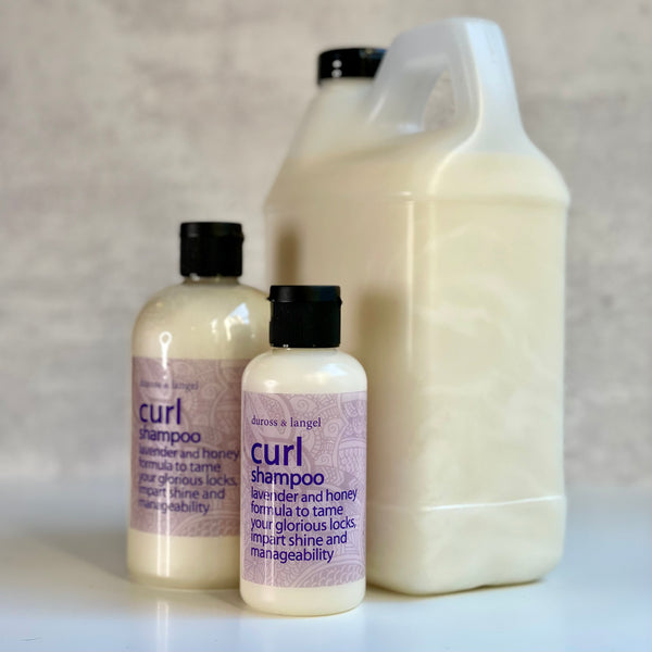 curl lavender honey shampoo