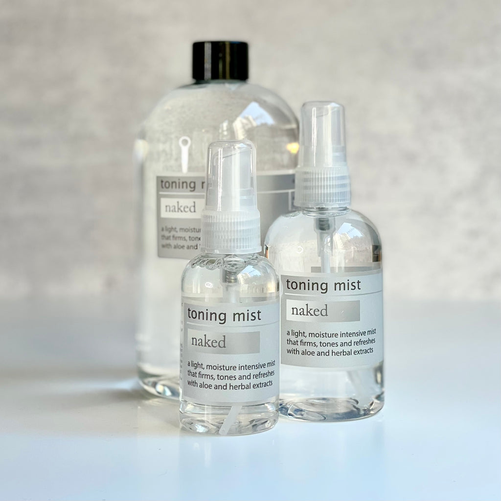 toning mist - naked (unscented)