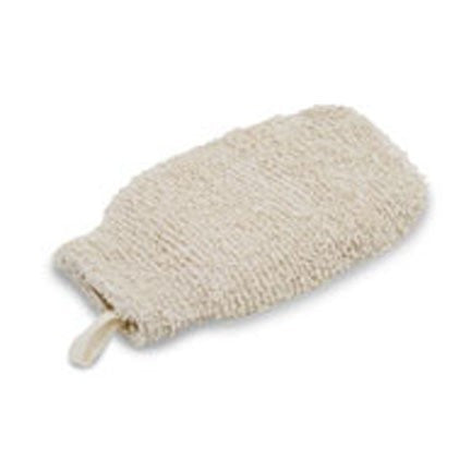 exfoliating boucle mitt