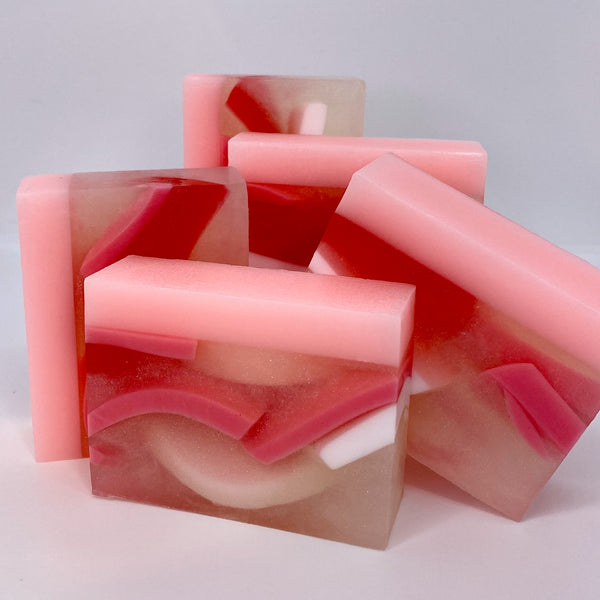 rose petal - bar soap
