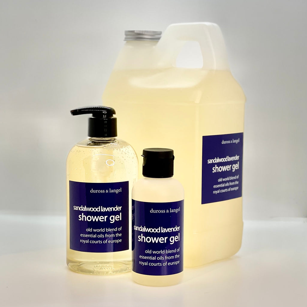 sandalwood lavender shower gel