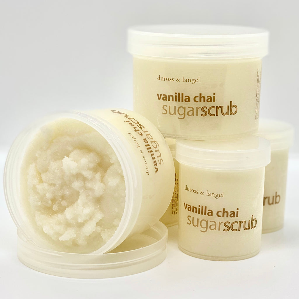 vanilla chai sugar scrub