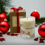 Winter Berries + Branches Candle - Wassail