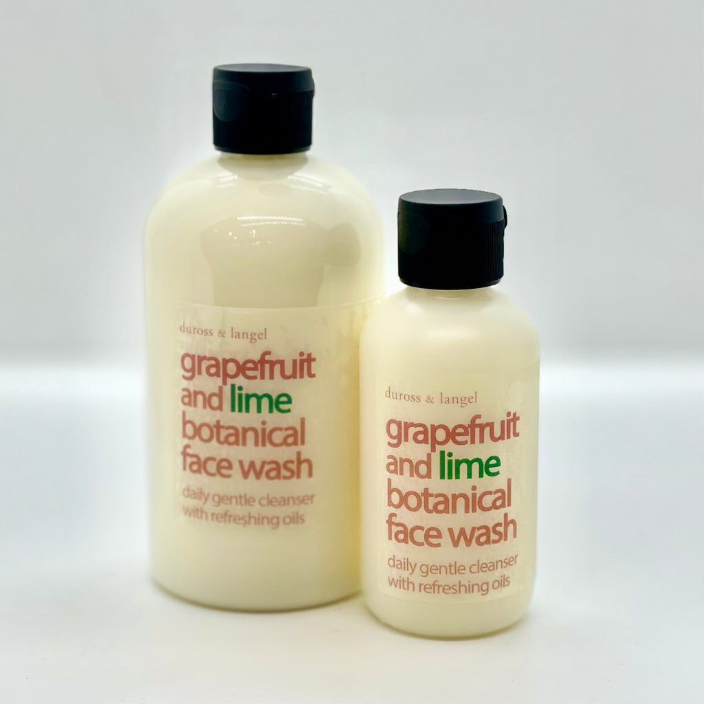 grapefruit + lime - botanical face wash
