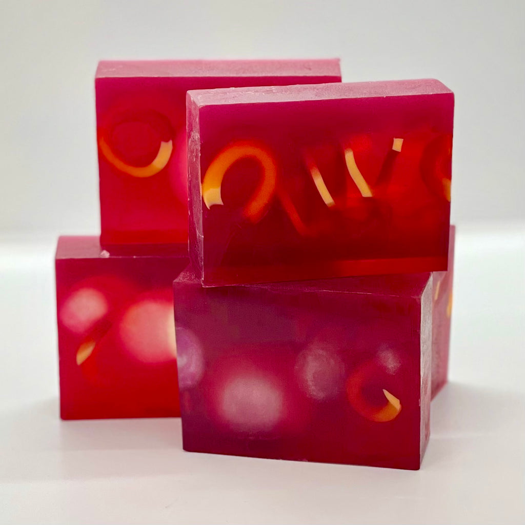 cranberry prosecco - bar soap