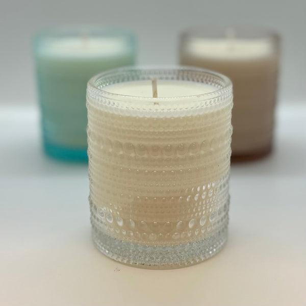 Afterglow Candle - Clear Bubble Glass