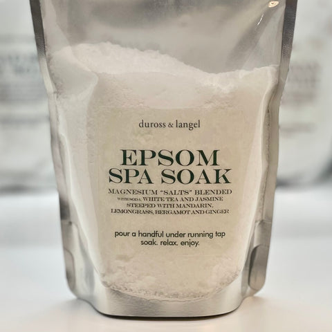 fizzy spa soak with epsom salts