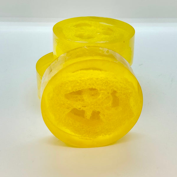 lemongrass loofah fruit - bar soap