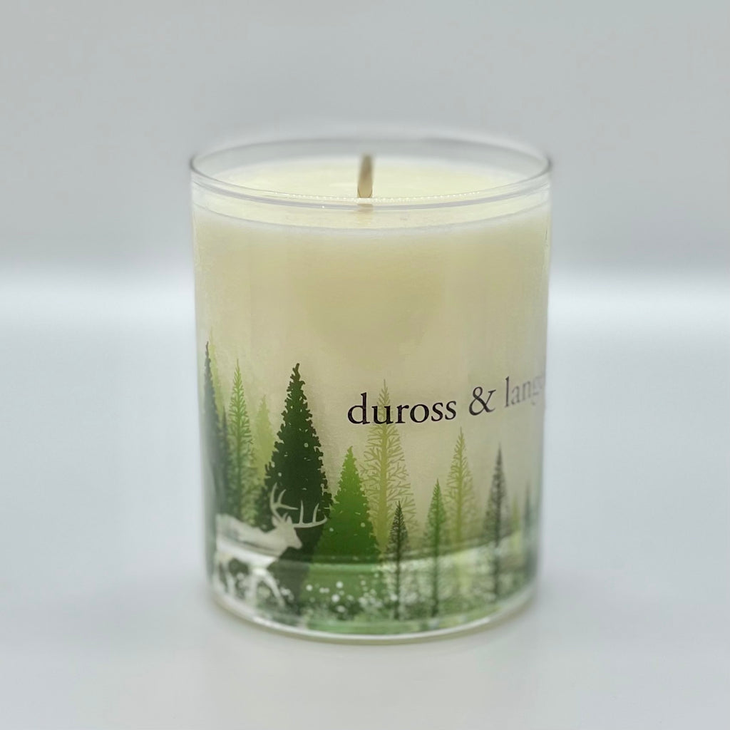 Woodland Forest Candle Frosted Juniper