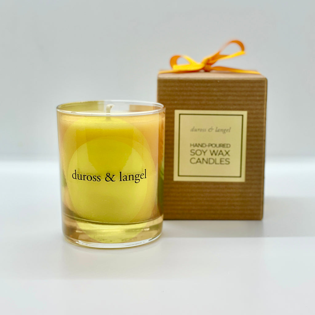 Spring Tulips Candle - Yellow Signature Glass