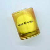 Get Happy Candle - Yellow Signature Glass