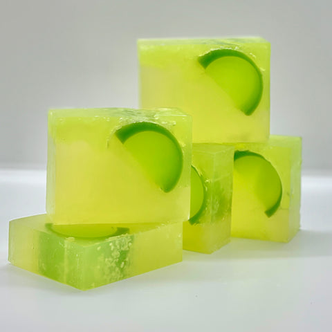 salt + lime margarita - bar soap