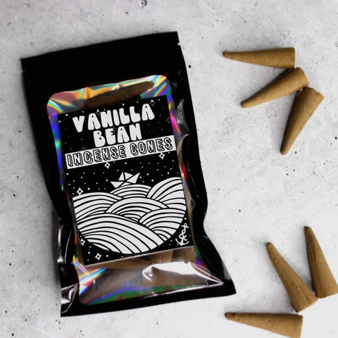 vanilla bean - incense cones