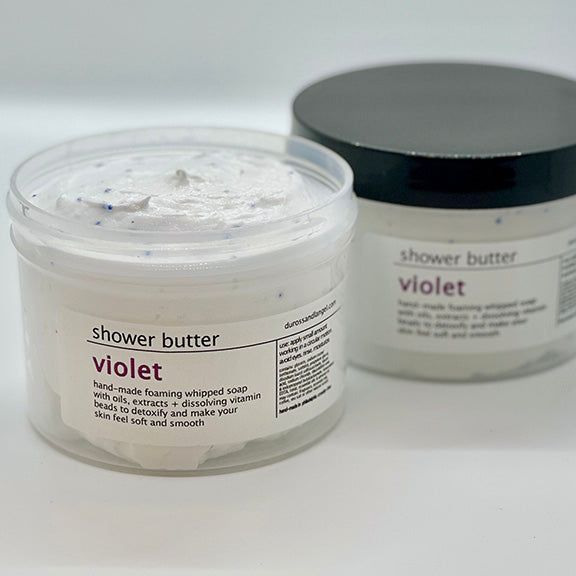 shower butter - violet (available until May 30th)