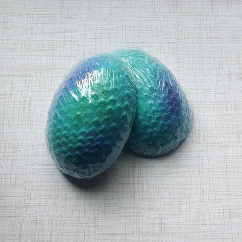 dino egg with toys inside bath bomb