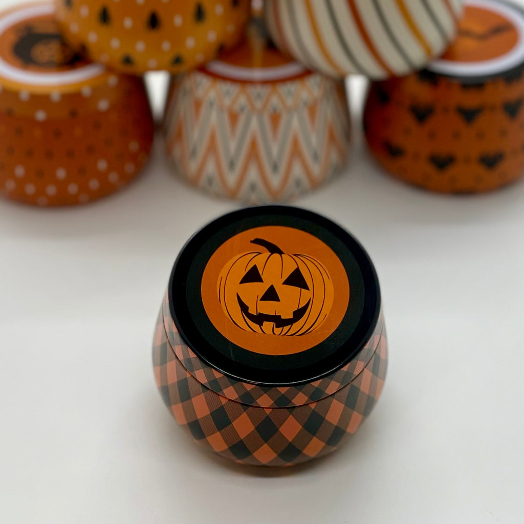 Jack-O-Lantern Halloween Candle