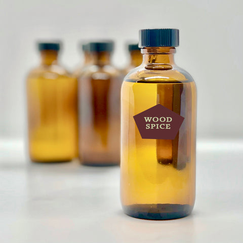 massage oil - wood spice