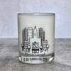 Sea Glass Candle - Philadelphia Skyline Glass