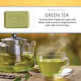 green tea soap bar
