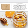 honey almond soap bar