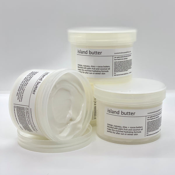 black pepper island butter moisturizer