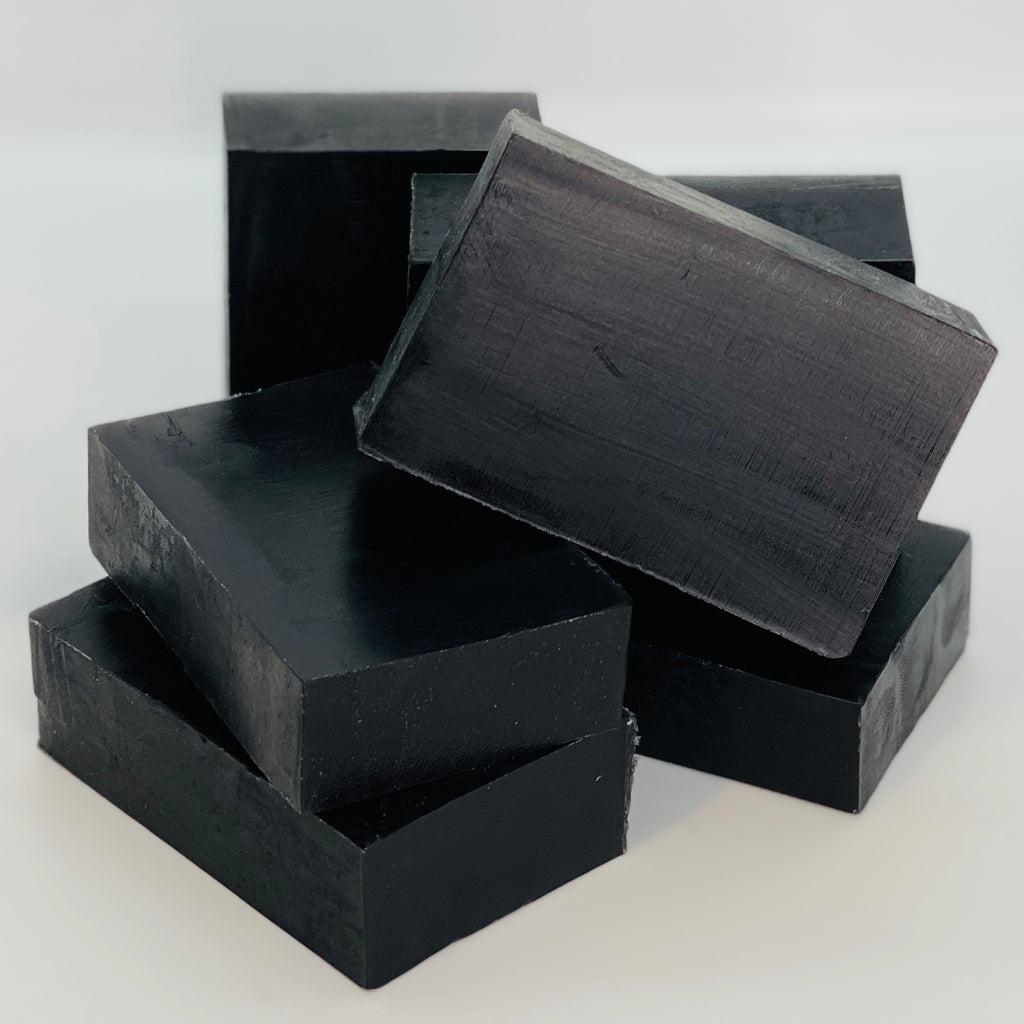 black shea charcoal - bar soap