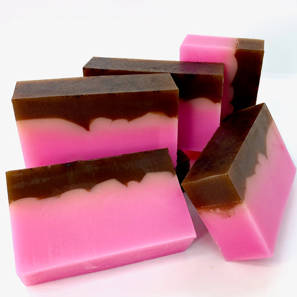 chocolate cherry - bar soap