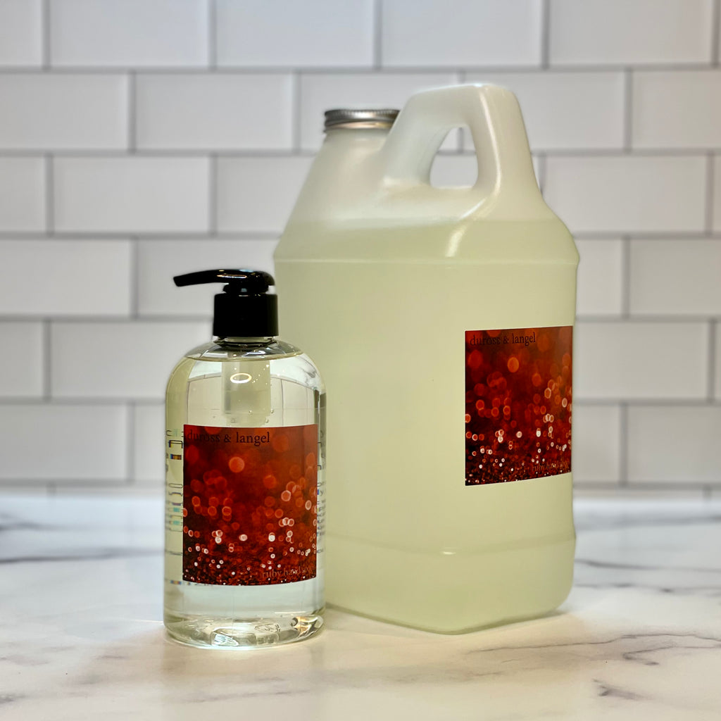 ruby red hand soap