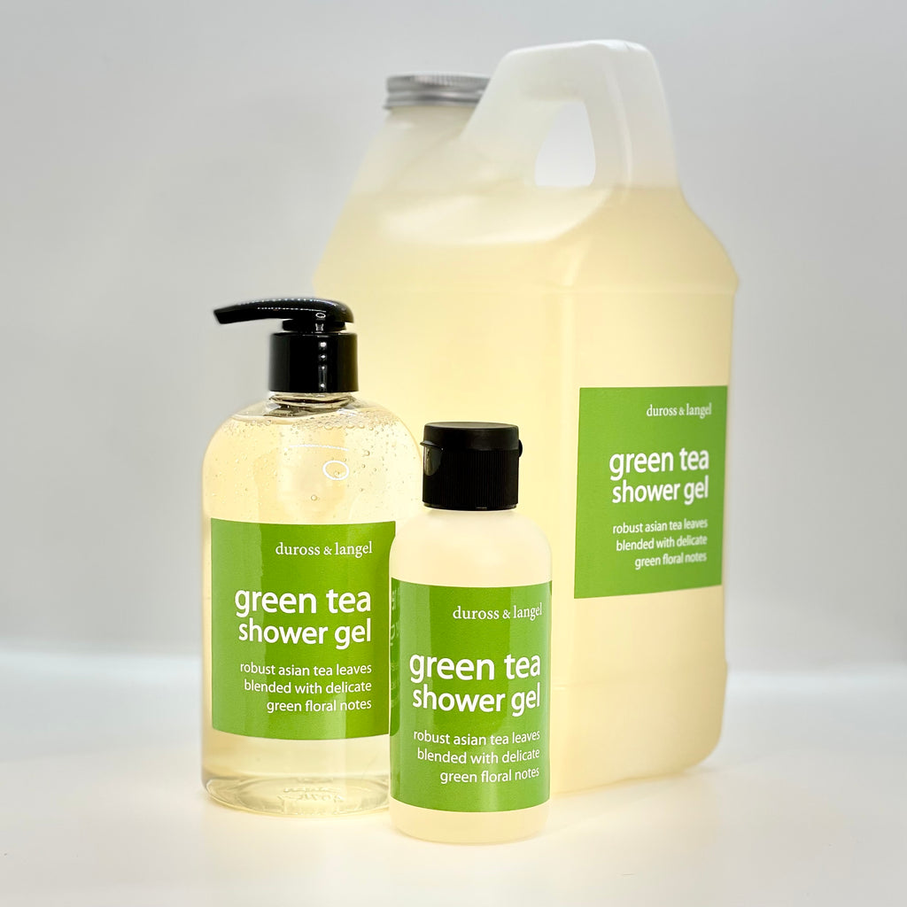 green tea shower gel