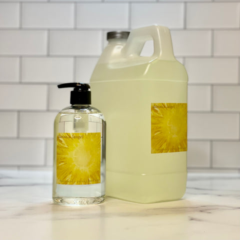 lemonseed + parsley hand soap