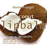 coconut lip balm