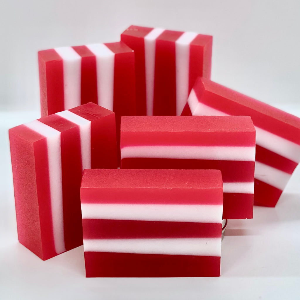 peppermint stick - bar soap