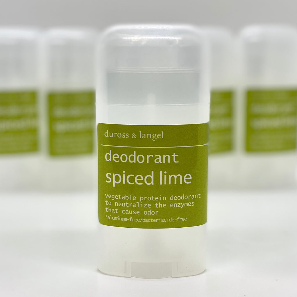 spiced lime deodorant